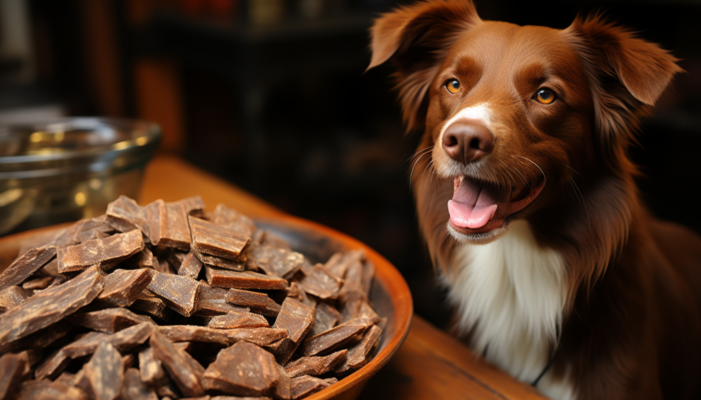 Les avantages de la viande séchée de boeuf pour les chiens : nutrition et santé