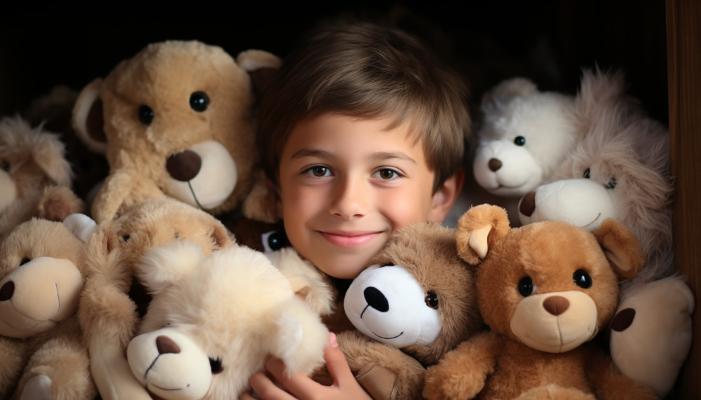 Pourquoi offrir un animal en peluche à un enfant ?