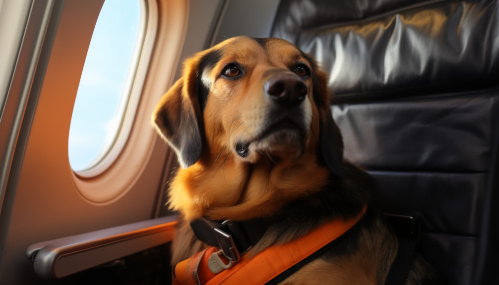 Autre - Voyager avec un chien en avion : voici quelques conseils